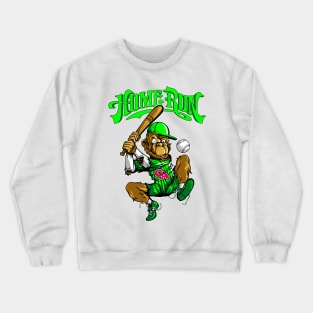 Home Run Monkey Crewneck Sweatshirt